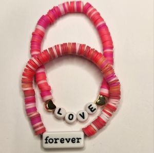 2 Beaded Bracelets